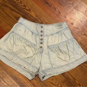 We The Free Fleur Denim Shorts